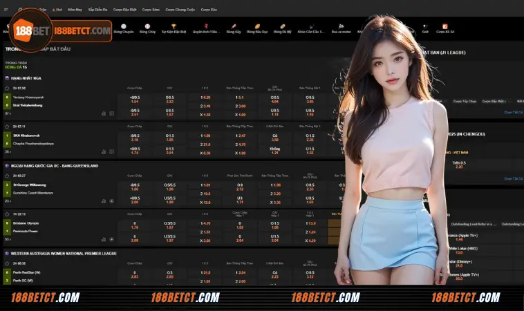 188Bet Trusted Link Mới Nhất: 188Betct, 188 Bet – Nhà cái uy tín! 13 Thể thao 188Bet – Sân chơi của hàng trăm môn hấp dẫn